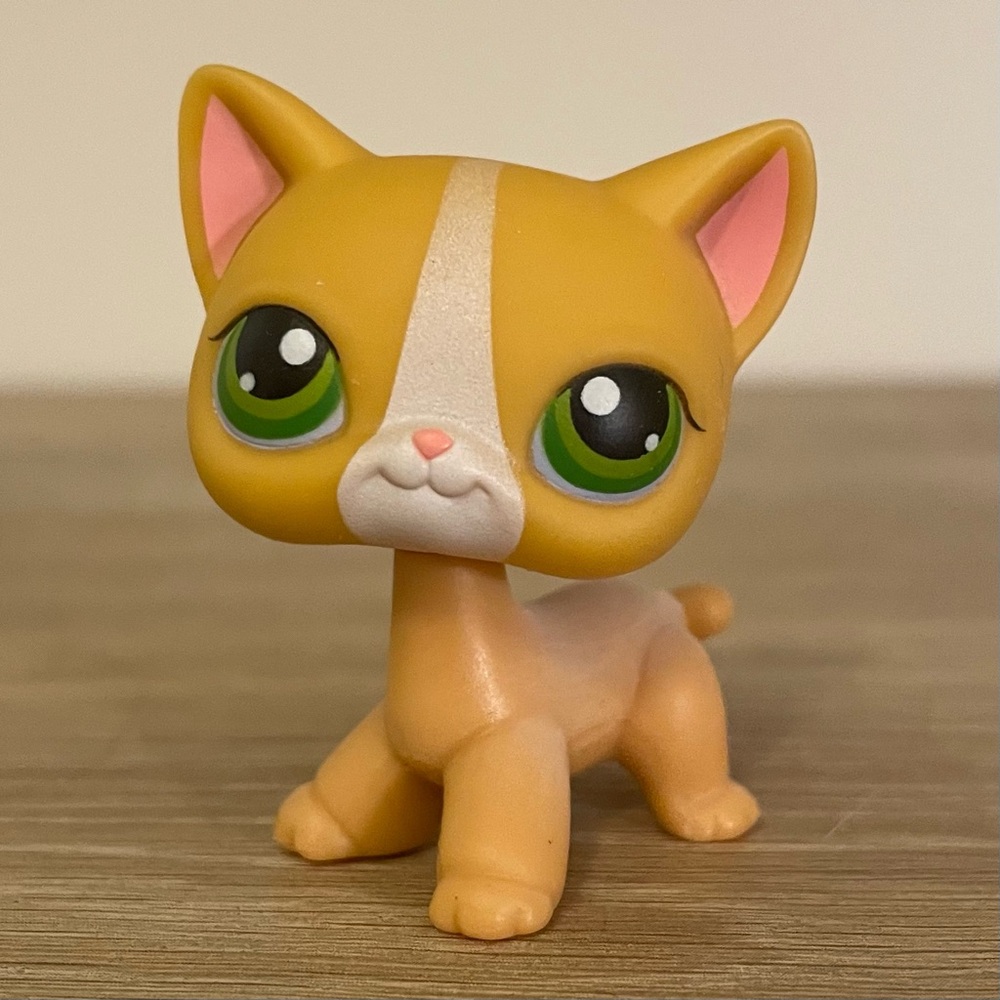 Littlest Pet Shop Orange Cat #72